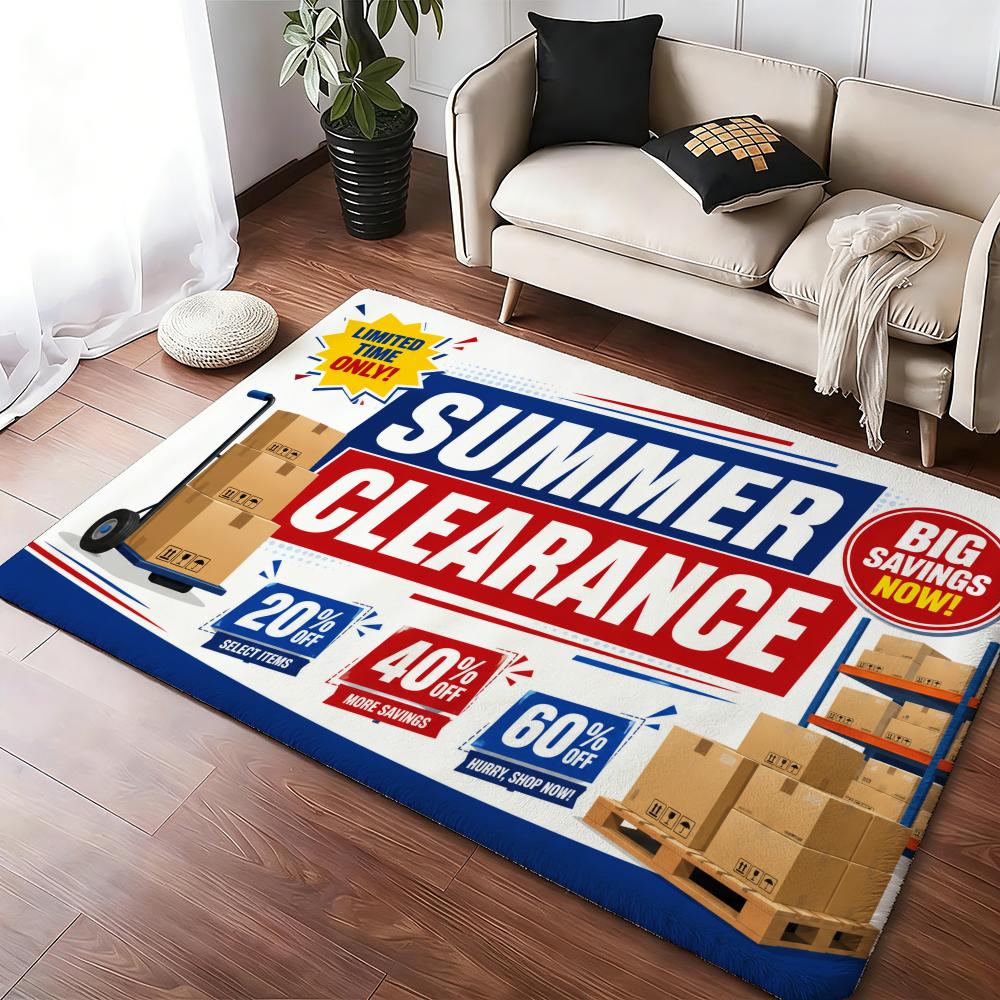 Home Textiles Sale - ลดราคาสินค้าฤดูร้อน พรมปูพื้นหนานุ่ม ดูดซับน้ำได้ดี กันลื่น สำหรับห้องนอน ห้องนั่งเล่น