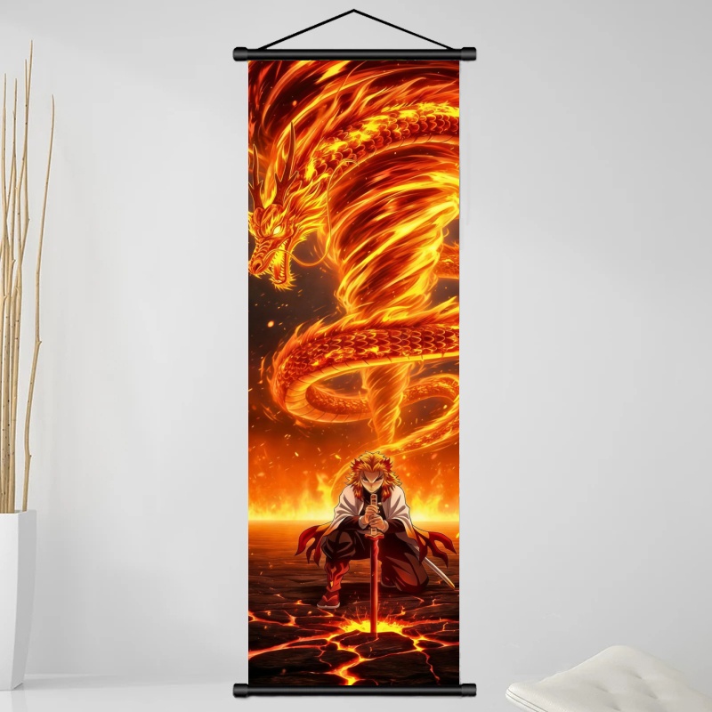 ผ้าพิมพ์ลายอนิเมะ Demon Slayer - Home Textile บทวิจารณ์และราคา